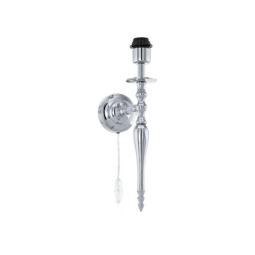 EGLO BEDWORTH Wandleuchte o. Schrim H-415, 1-flg., E27, nickel