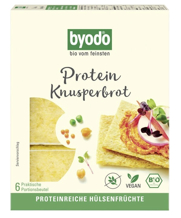 byodo Protein Knusperbrot, 6 x 18,34 g110 g Packu