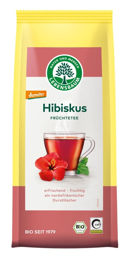 Lebensb Hibiskustee, 50 gr Packung