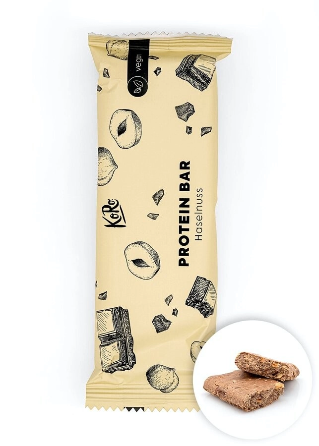 KoRo Handels GmbH Veganer Proteinriegel Haselnuss,