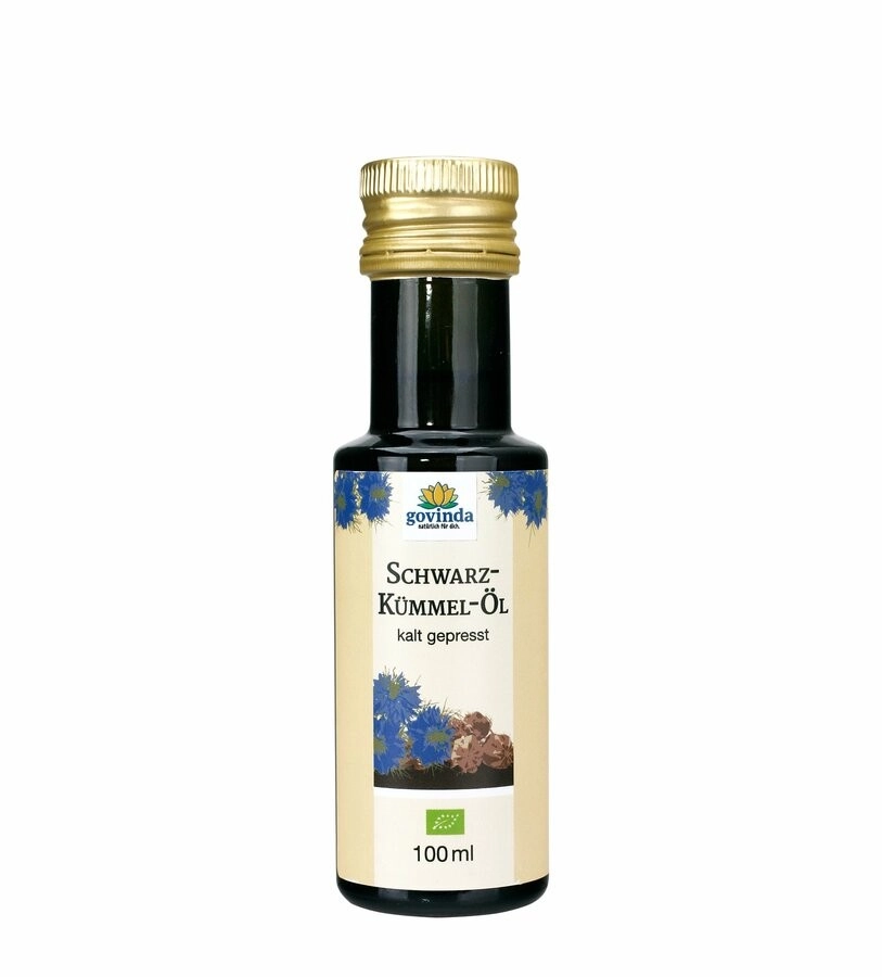 Govinda Schwarzkümmelöl, 100 ml Flasche