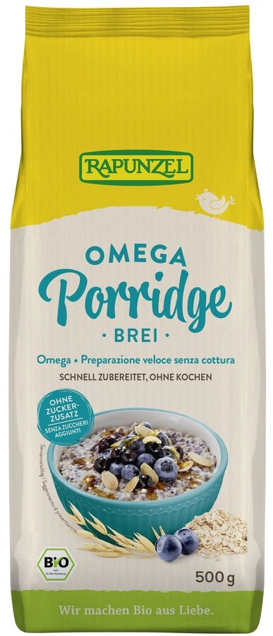 Rapunzel Frühstücksbrei Omega, 500 gr Packung