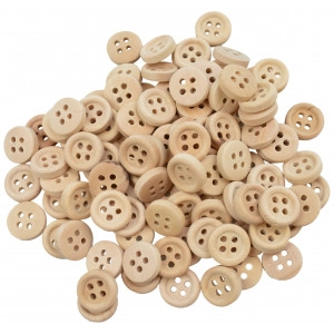 Infinity Hearts Knöpfe Holz 11mm - 100 Stk