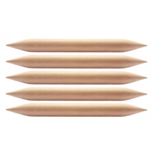 KnitPro Jumbo Birch Strumpfstricknadeln Birke 20cm 20,00mm / 7.9in US3