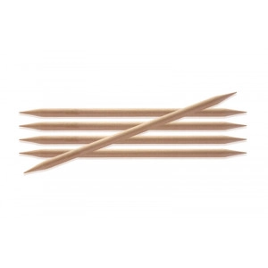 KnitPro Basix Birch Strumpfstricknadeln Birke 20cm 6,50mm / 7.9in US10