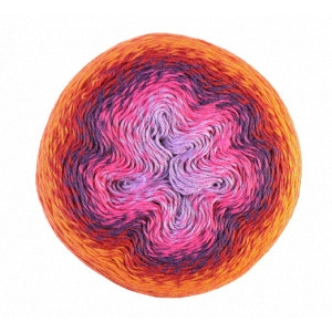 Scheepjes Whirl Garn Print 764 Red Velvet Sunrise