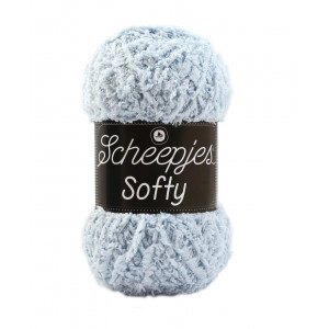 Scheepjes Softy Garn Unicolor 482 Hellblau