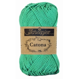 Scheepjes Catona Garn Unicolor 241 Parrot Green