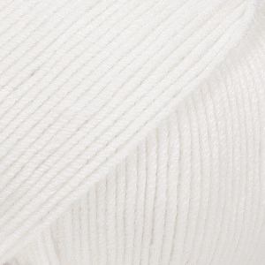 Drops Baby Merino Garn Unicolor 01 Weiß