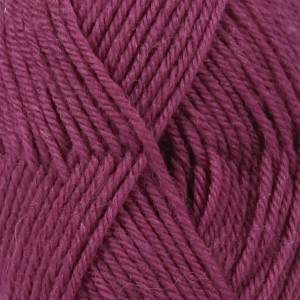 Drops Karisma Garn Unicolor 39 Dunkel Rosa