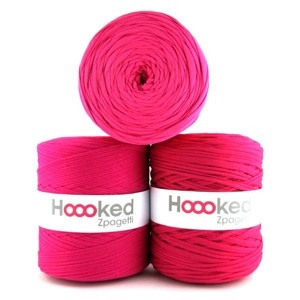 Hoooked Zpagetti T-Shirt Garn Unicolor 4 Pinkton 1 Stk