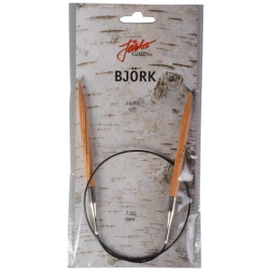 Järbo Björk Rundstricknadel Birke 60cm 7,00mm / 23.6in US10¾