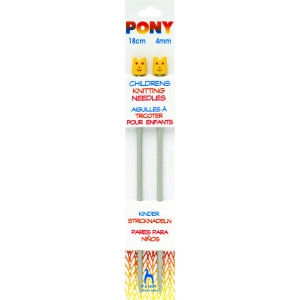 Pony Stricknadel für Kinder 18 cm 4,00 mm