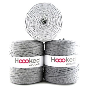 Hoooked Zpagetti T-Shirt Garn Unicolor 12 Grauton 1 Stk