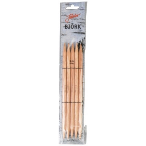 Järbo Björk Strumpfstricknadeln Birke 20cm 8,00mm / 7.9in US11
