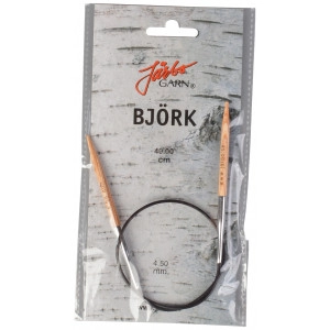 Järbo Björk Rundstricknadel Birke 40cm 4,50mm / 15.7in US7