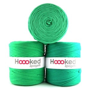 Hoooked Zpagetti T-Shirt Garn Unicolor 11 Grünton 1 Stk