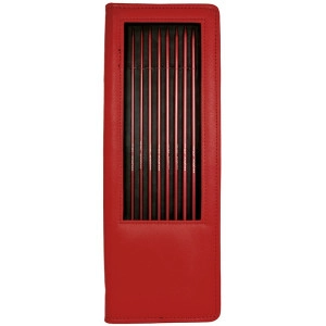 Järbo Röd Jackenstricknadeln Aluminium Set 3-6mm 7 Stärken