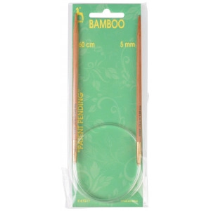 Pony Rundstricknadeln Bambus 60cm 5,00mm / 23.6in US 8