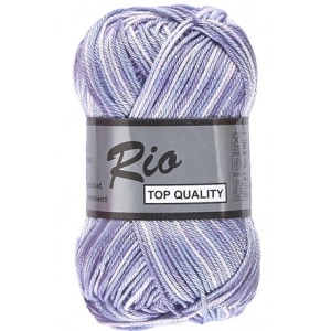 Lammy Rio Garn Print 631 Blau/Violett/Lavendel 50 Gramm
