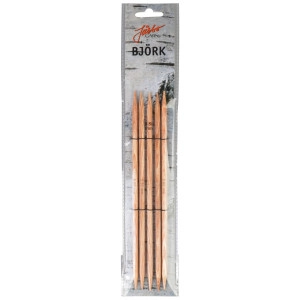 Järbo Björk Strumpfstricknadeln Birke 20cm 5,50mm / 7.9in US9