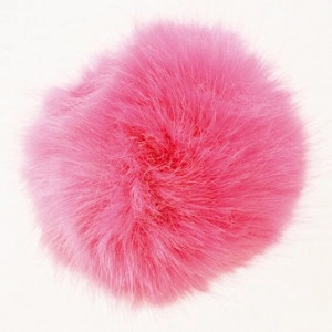 Rico Pompon Quaste Acryl Fuchsia 10 cm