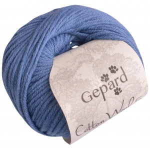 Gepard Garn CottonWool 5 Unicolor 806 Dunkles Jeansblau