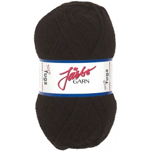 Järbo Fuga Garn 60117 Nat Schwarz