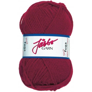 Järbo Fuga Garn 60124 Weinrot
