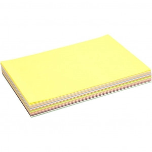 Kreativ-Papier, A4 210x297mm, 80g, 290 Blatt, Farbenmix