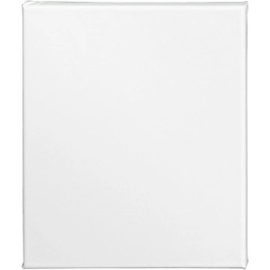 Leinwand, T 1.6 cm, Größe 24x30 cm, 360 g, Weiß, 10 Stk/ 1 Pck