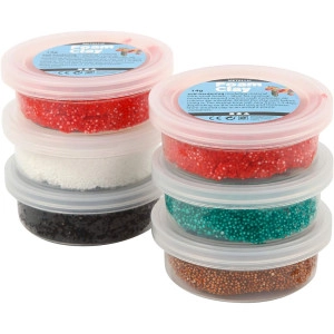 Foam Clay® , Weihnachtsfarben, 6x14g/ 1 Pck