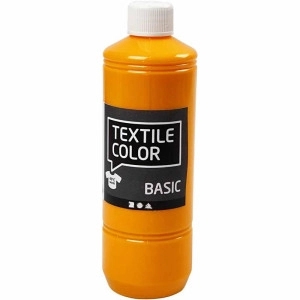 Textilfarbe, Gelb, 500ml/ 1 Fl.