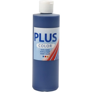 Plus Color Bastelfarbe, Marineblau, 250ml/ 1 Fl.