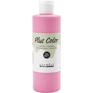 Plus Color Bastelfarbe, Fuchsia, 250ml/ 1 Fl.