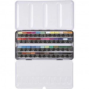 Art Aqua Wasserfarben, 48 Farbenmix