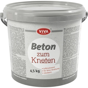 Beton-Modelliermasse, Grau, 4500g/ 1 Pck