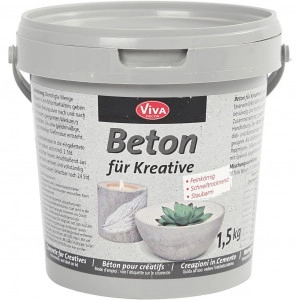 Bastel-Beton, 1500g, Grau