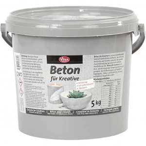 Bastel-Beton, 5000 g, Grau