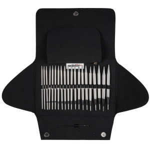 Addi Click Basic austauschbare Rundstricknadeln Messing 60-100cm 3,5-1