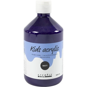 Acrylfarbe Matt, Violett, 500ml/ 1 Fl.