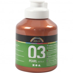 A-Color Acrylfarbe, kupfer, 03 - metallic, 500ml