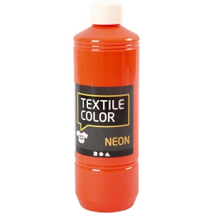 Textilfarbe, Neonorange, 500ml/ 1 Fl.
