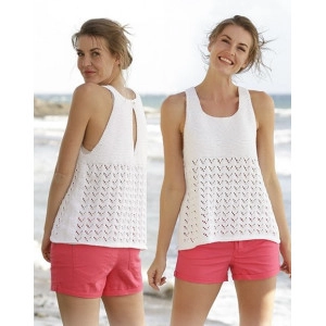 Holiday Bliss by DROPS Design - Strickmuster mit Kit Top Größen S - XX - Small