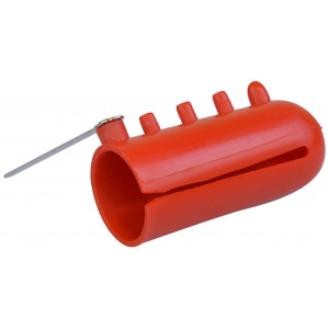 Pony Strickfingerhut / Garnspender für 4 Garne aus Plastik