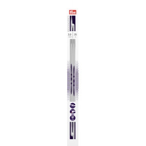 Prym Ergonomics Stricknadeln Kunststoff 35cm 3,00mm / 13.8in US2½