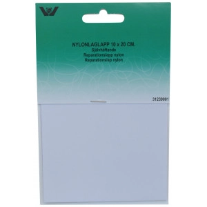 Selbstklebende Ausbesserungs-Patches Nylon Weiß 10x20cm - 1 Stk