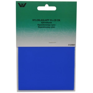 Selbstklebende Ausbesserungs-Patches Nylon Kobaltblau 10x20cm - 1 Stk
