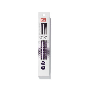 Prym Ergonomics Sockennadeln Kunststoff 20cm 5,00mm / 7.9in US8