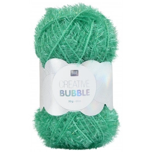 Rico Creative Bubble Garn Unicolor 009 Grün
